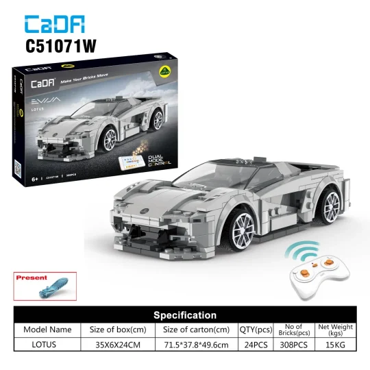 Cada Lotus Evija Rc 308 Dijelova 6+ 1