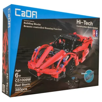 Cada Rc Sportski Auto Crveni 380 Dijelova 6+ 7