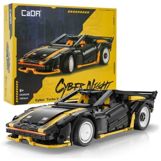 Cada Turbo V Sportski Auto 1:10 1682 Dijela 8+ 1