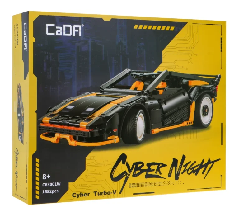 Cada Turbo V Sportski Auto 1:10 1682 Dijela 8+ 6