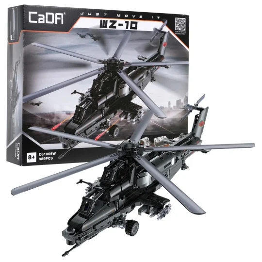 Cada Wz 10 Borbeni Helikopter Rc 989 Dijelova 8+ 1
