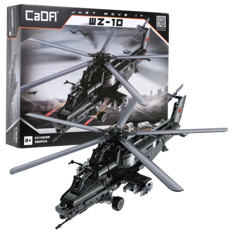 Cada Wz 10 Borbeni Helikopter Rc 989 Dijelova 8+ 1