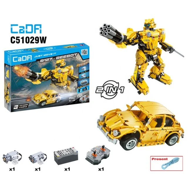 Cada Kocke 2u1 Robot I Auto Rc 1124 Dijela 6+ 2