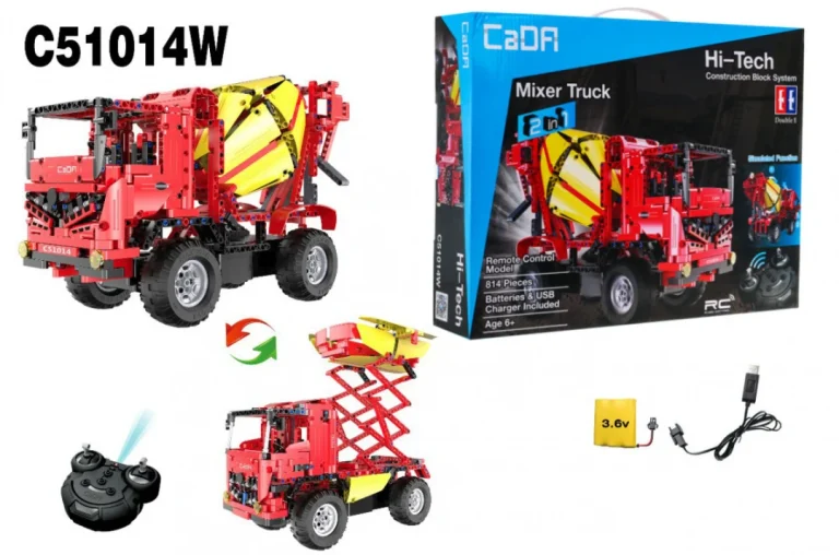 Cada Mješalica Za Beton R/c 2 U 1 814 Dijelova 6+ 6