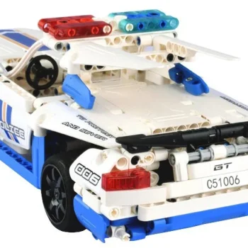 Cada Policijski Auto R/c Sa Svjetlima 430 Dijelova 6+ 3