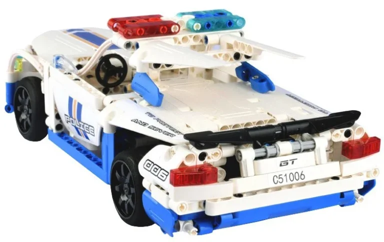 Cada Policijski Auto R/c Sa Svjetlima 430 Dijelova 6+ 3