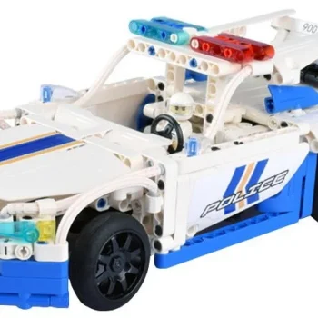 Cada Policijski Auto R/c Sa Svjetlima 430 Dijelova 6+ 4