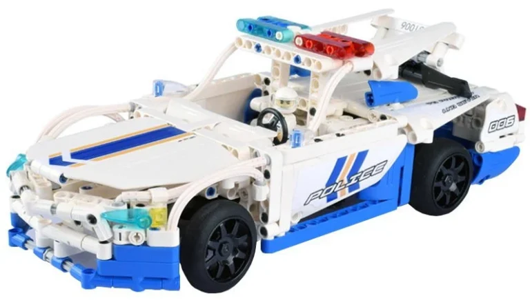 Cada Policijski Auto R/c Sa Svjetlima 430 Dijelova 6+ 4