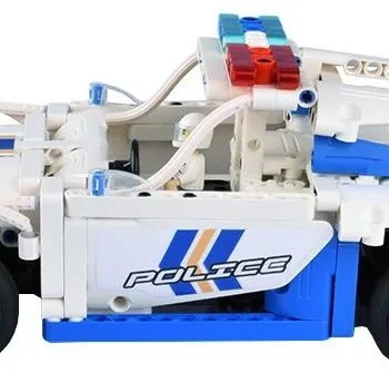 Cada Policijski Auto R/c Sa Svjetlima 430 Dijelova 6+ 5