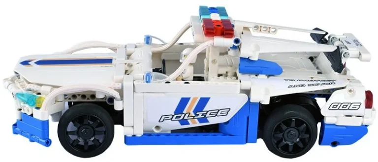 Cada Policijski Auto R/c Sa Svjetlima 430 Dijelova 6+ 5