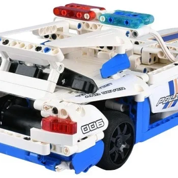 Cada Policijski Auto R/c Sa Svjetlima 430 Dijelova 6+ 6