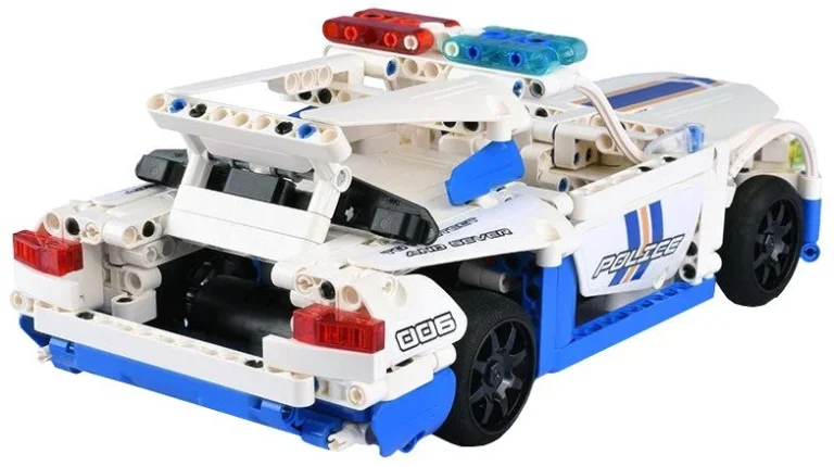 Cada Policijski Auto R/c Sa Svjetlima 430 Dijelova 6+ 6