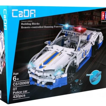 Cada Policijski Auto R/c Sa Svjetlima 430 Dijelova 6+ 7