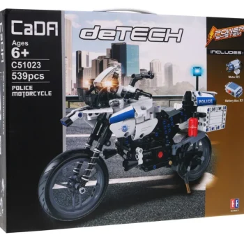 Cada Policijski Motocikl R/c 539 Dijelova 6+ 11