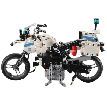 Cada Policijski Motocikl R/c 539 Dijelova 6+ 4