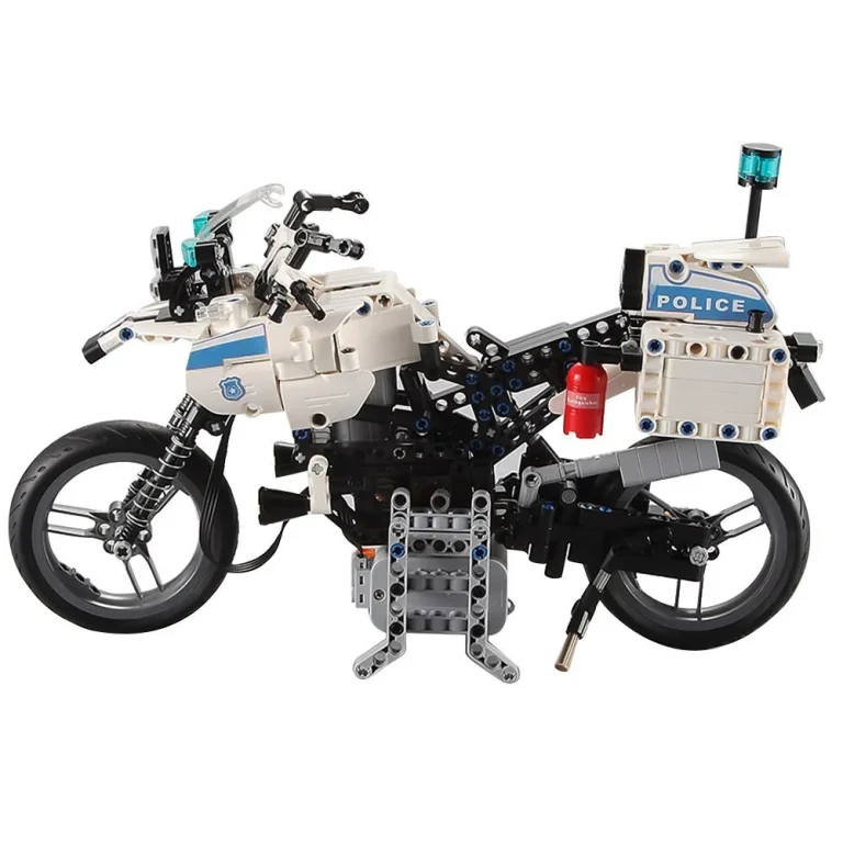Cada Policijski Motocikl R/c 539 Dijelova 6+ 4
