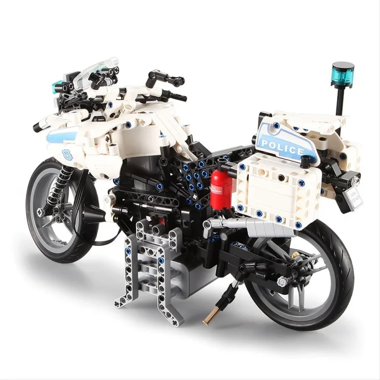 Cada Policijski Motocikl R/c 539 Dijelova 6+ 7