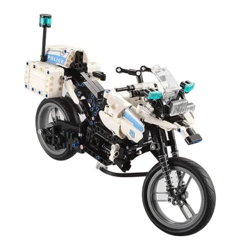 Cada Policijski Motocikl R/c 539 Dijelova 6+ 8