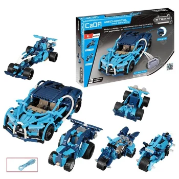 Cada Set 6 Kaskaderskih Vozila 509 Dijelova 6+ 3