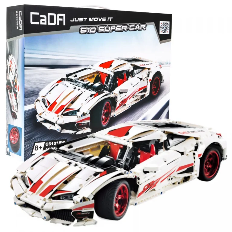 Cada Tehničke Kocke 610 Super Car 1696 Dijelova 8+ 1