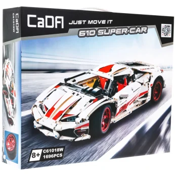 Cada Tehničke Kocke 610 Super Car 1696 Dijelova 8+ 5
