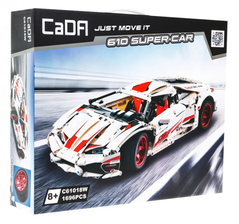 Cada Tehničke Kocke 610 Super Car 1696 Dijelova 8+ 5