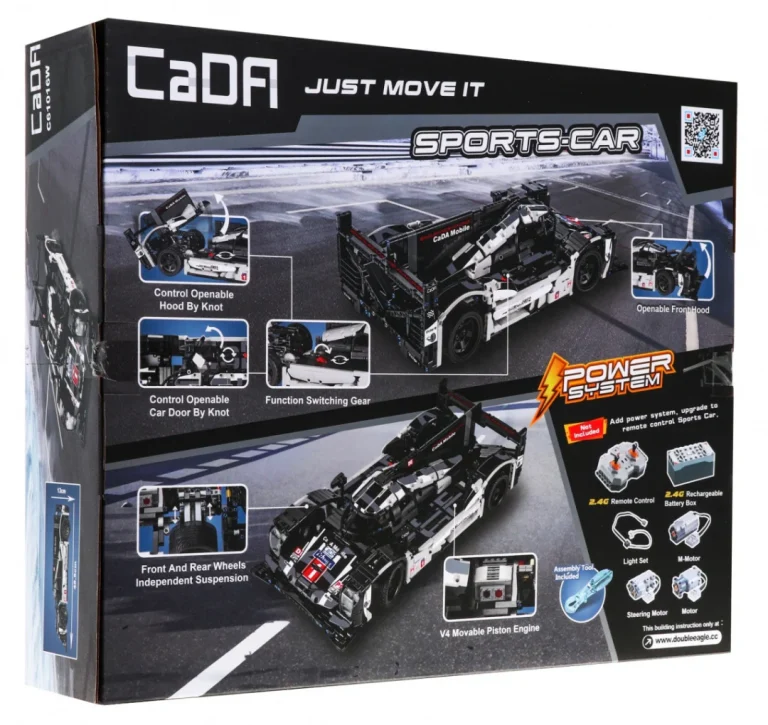 Cada Tehničke Kocke 919 Sportski Auto 1586 Dijelova 8+ 7