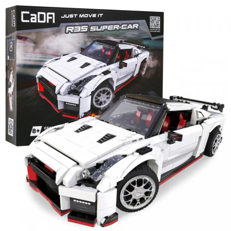 Cada Tehničke Kocke R35 Super Car 1322 Dijela 8+ 1