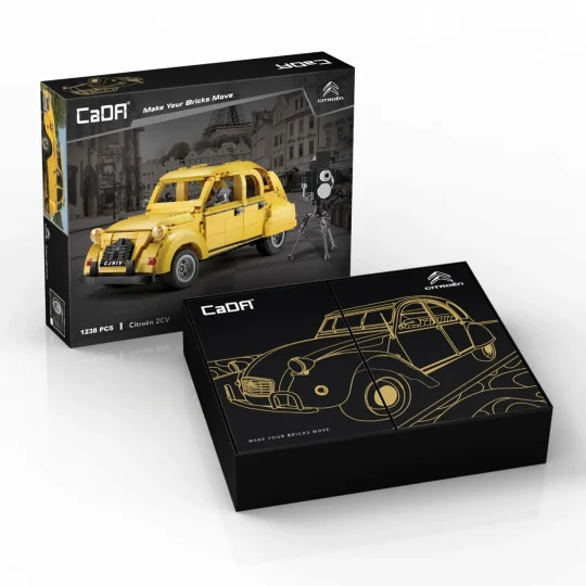 Cada Tehničke Kocke Retro Citroën 1238 Dijelova 8+ 1