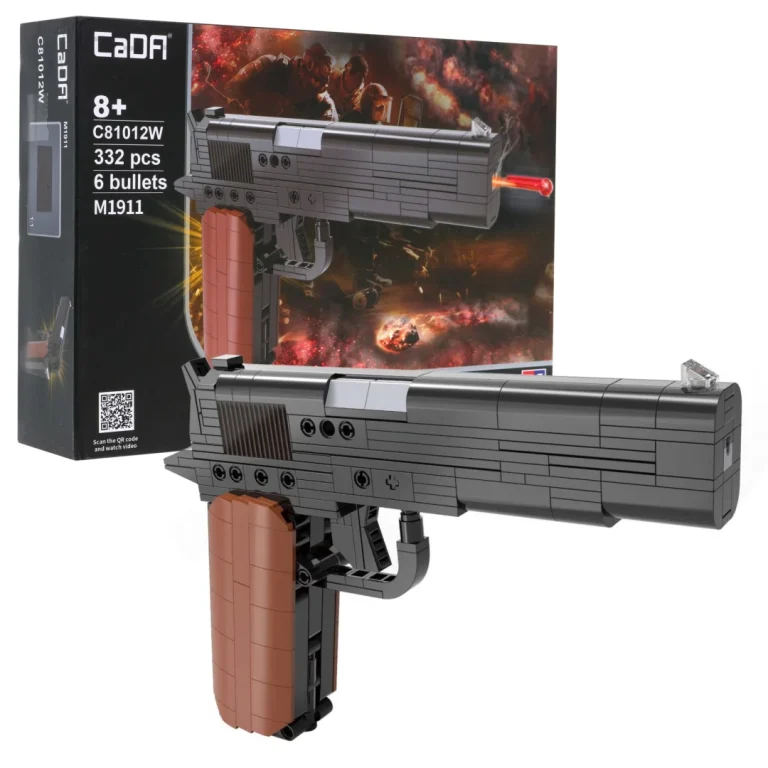 Cada Tehničke Kocke Pištolj M1911 332 Dijela 8+ 1