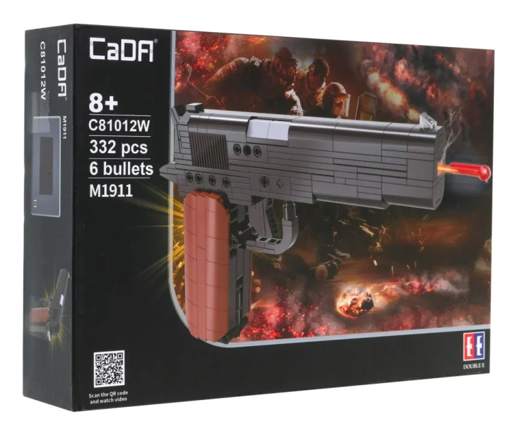 Cada Tehničke Kocke Pištolj M1911 332 Dijela 8+ 3