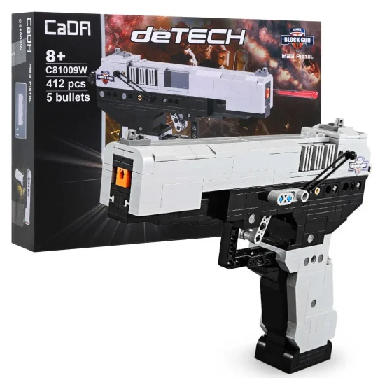 Cada Tehničke Kocke Pištolj Mk23 412 Dijelova 8+ 1