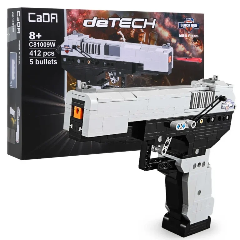 Cada Tehničke Kocke Pištolj Mk23 412 Dijelova 8+ 1