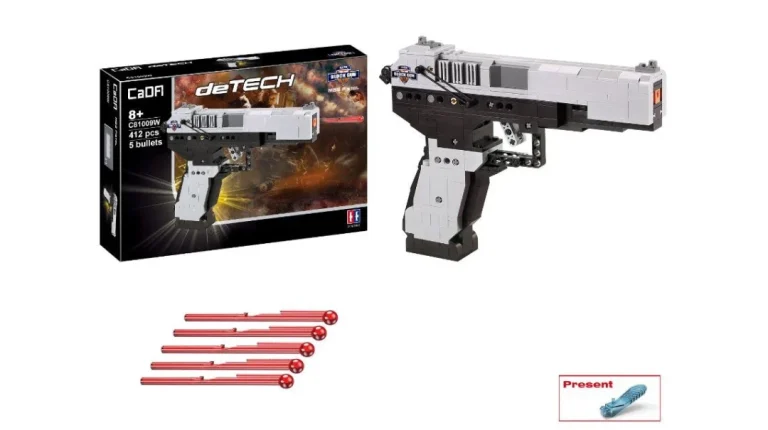 Cada Tehničke Kocke Pištolj Mk23 412 Dijelova 8+ 7