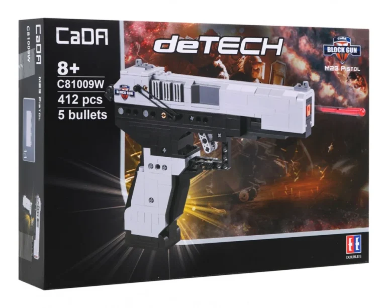 Cada Tehničke Kocke Pištolj Mk23 412 Dijelova 8+ 8