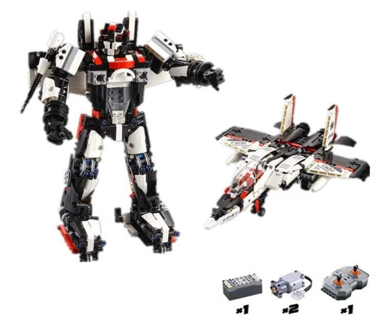 Cada Tehničke Kocke Robot/avion R/c 917 Dijelova 6+ 3