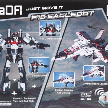 Cada Tehničke Kocke Robot/avion R/c 917 Dijelova 6+ 4