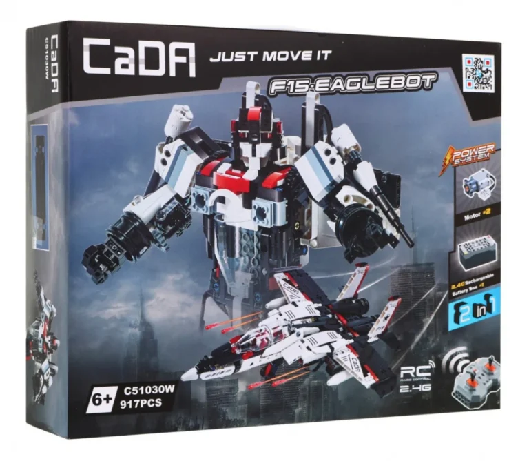 Cada Tehničke Kocke Robot/avion R/c 917 Dijelova 6+ 5