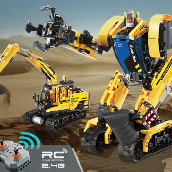 Cada Tehničke Kocke Robot/bager R/c 930 Dijelova 6+ 6