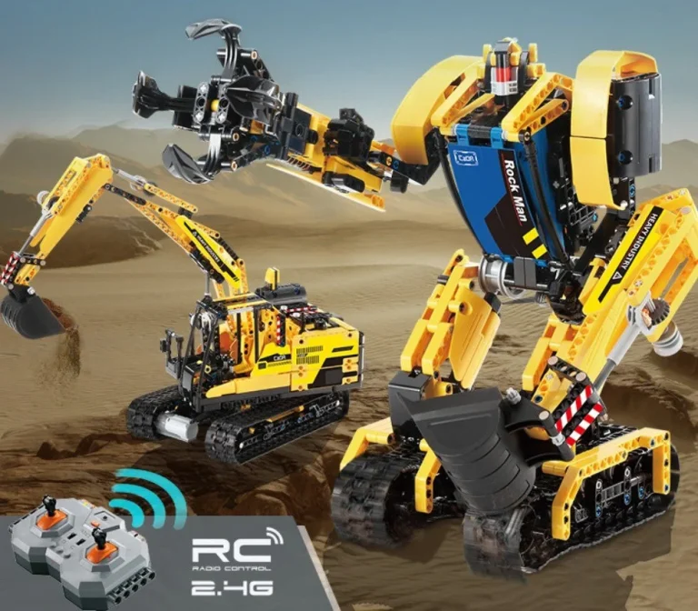 Cada Tehničke Kocke Robot/bager R/c 930 Dijelova 6+ 6