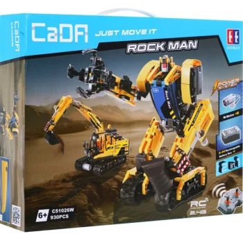 Cada Tehničke Kocke Robot/bager R/c 930 Dijelova 6+ 7