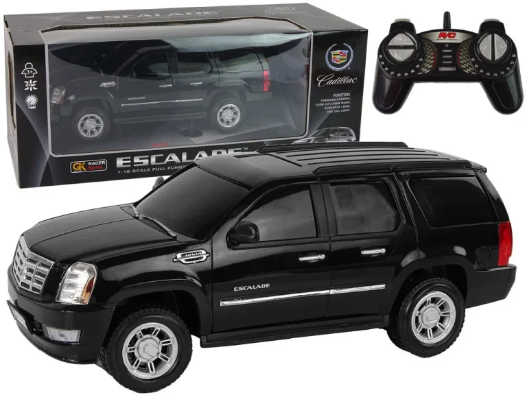 Cadillac Escalade R/c Auto Sa Crnim Svjetlima I Zvukom 1:16 1