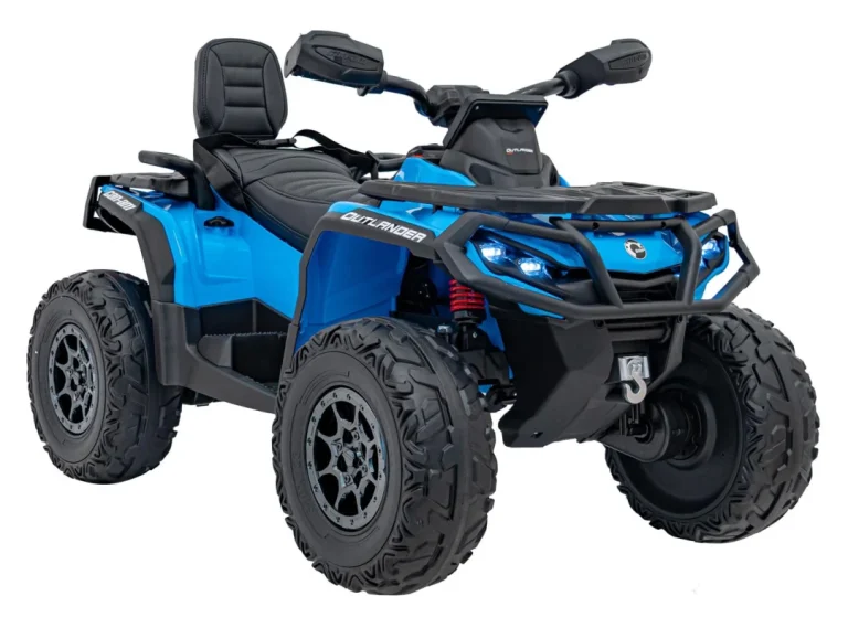 Can Am Outlander Atv Plavi Quad, Plava Quad Na Akumulator 5