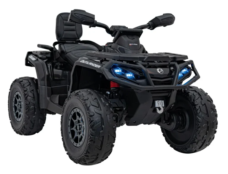 Can Am Outlander Atv Quad Na Akumulator 4×200 W, Crni 4