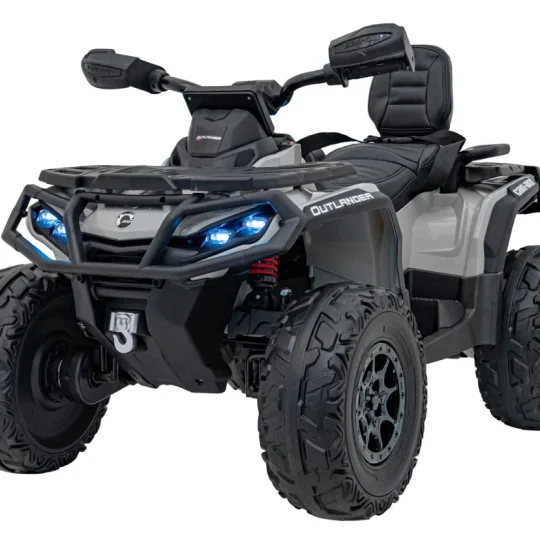 Can Am Outlander Atv Quad Na Akumulator 4×200 W, Sivi 1