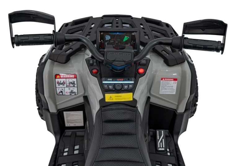 Can Am Outlander Atv Quad Na Akumulator 4×200 W, Sivi 12