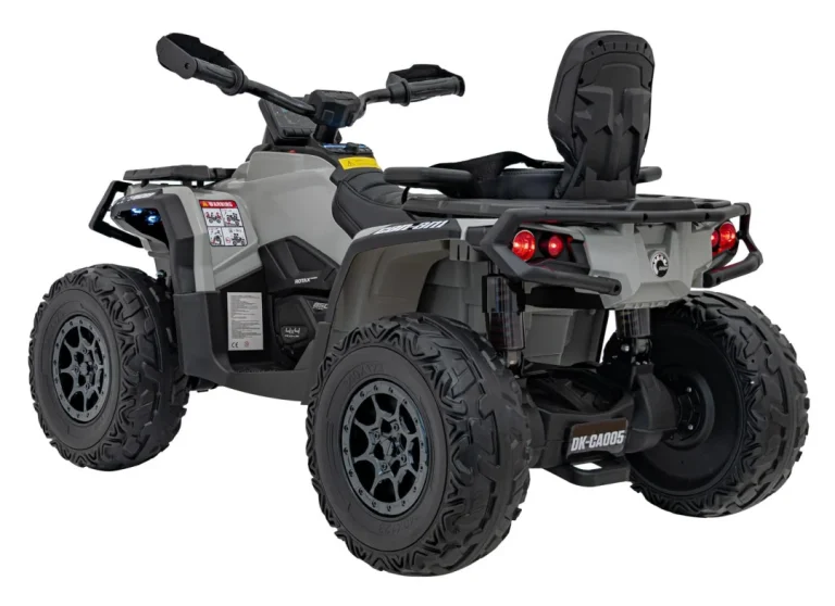 Can Am Outlander Atv Quad Na Akumulator 4×200 W, Sivi 6
