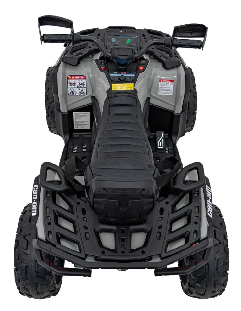 Can Am Outlander Atv Quad Na Akumulator 4×200 W, Sivi 9