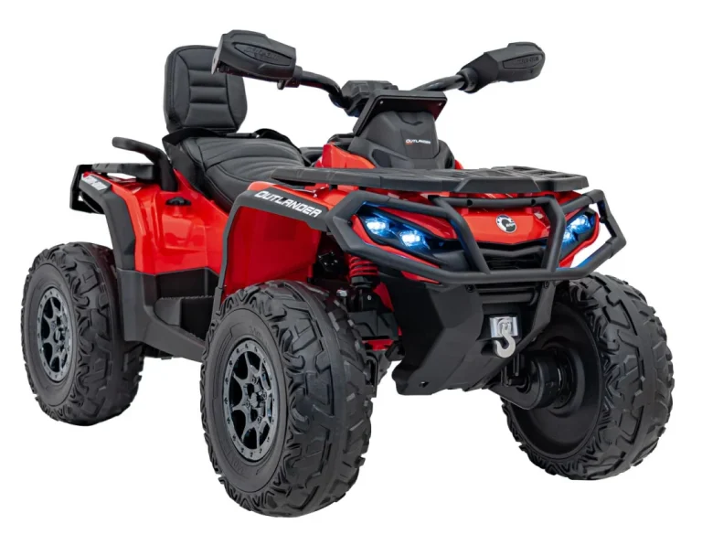 Can Am Outlander Atv Quad Na Akumulator, Crveni 5