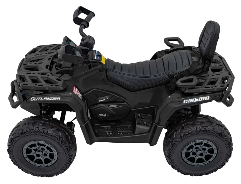 Can Am Outlander Atv Quad Na Akumulator S Daljinskim Upravljačem, Crni 10